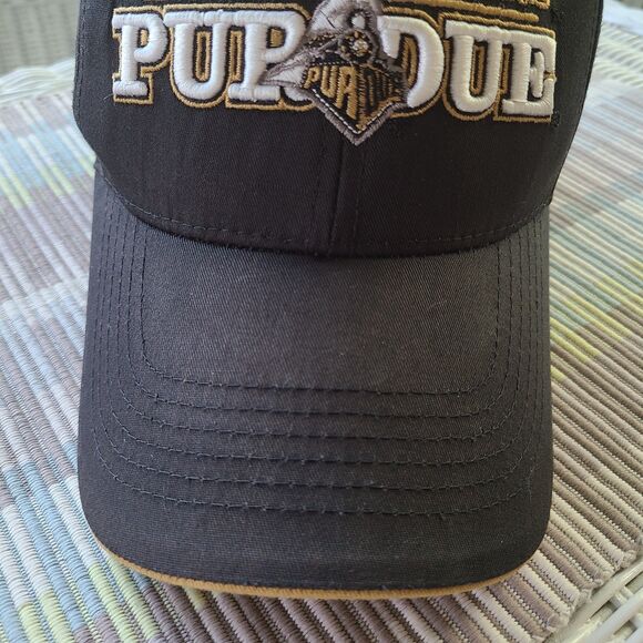 Purdue Boilermakers Adult Adjustable NCAA Collegiate Sports Baseball Cap Hat - Picture 3 of 10